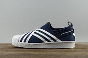 Adidas White Mountaineering x Superstar Slip Navy BY2879 - 1