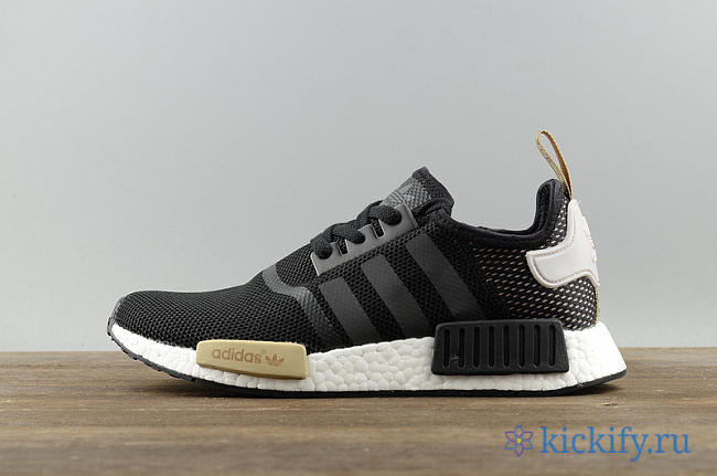 Adidas NMD Black Mesh Womens 2017 Heel BA7751 - 1