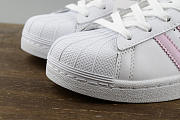 Adidas Originals Superstar Shell Sneaker Pink Sakura White BA9915 - 4