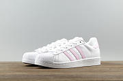 Adidas Originals Superstar Shell Sneaker Pink Sakura White BA9915 - 5