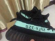 Adidas Yeezy Boost 350 V2 Black Green - 2
