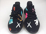 Adidas Yeezy Boost 350 V2 Graffiti Hand Black Blue - 4