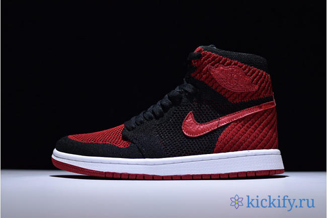 Nike Air Jordan 1 Retro High Flyknit Bred 919704-001 - 1
