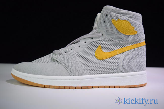 Nike Air Jordan 1 Retro High Flyknit Wolf Grey 919704-025 - 1