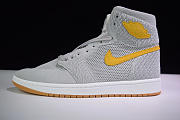 Nike Air Jordan 1 Retro High Flyknit Wolf Grey 919704-025 - 1