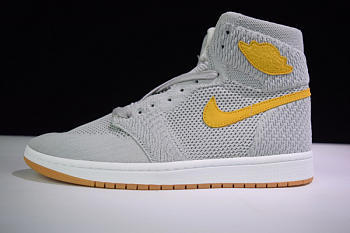 Nike Air Jordan 1 Retro High Flyknit Wolf Grey 919704-025