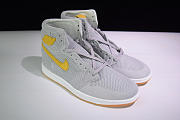 Nike Air Jordan 1 Retro High Flyknit Wolf Grey 919704-025 - 3