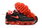 Off White X Nike Air Max 90 Black Red 36305-312 - 4