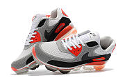 Off White X Nike Air Max 90 Orange White Black 875695-806 - 3