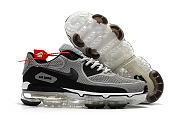Off White X Nike Air Max 90 Gray Black White 875695-090 - 4