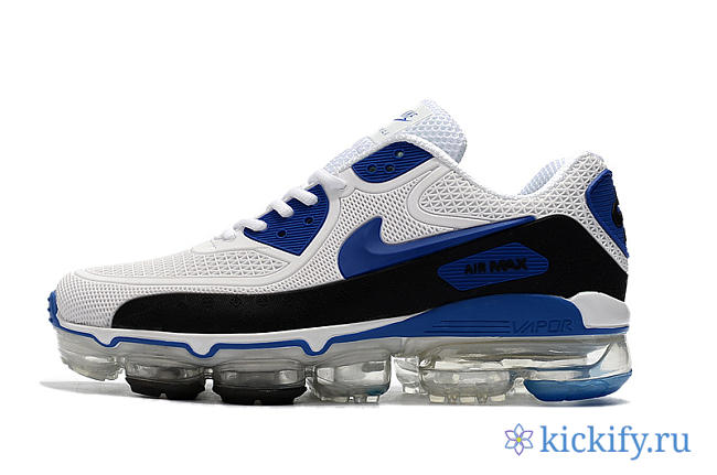 Off White X Nike Air Max 90 White Bule White Black 875695-068 - 1