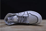 Nike Air Jordan 1 Comic 3D Pencil White Hand-Paited AA4724-110 - 5