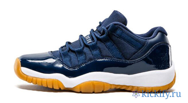 Nike Air Jordan 11 Retro Low Midnight Navy 528895-405 - 1