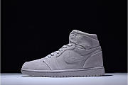 Nike Air Jordan 1 Retro High Grey Suede 332550-031 - 1