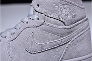 Nike Air Jordan 1 Retro High Grey Suede 332550-031 - 3