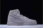 Nike Air Jordan 1 Retro High Grey Suede 332550-031 - 2