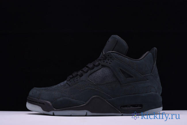 Nike Air Jordan 4 Retro Kaws Black 930155-001 - 1