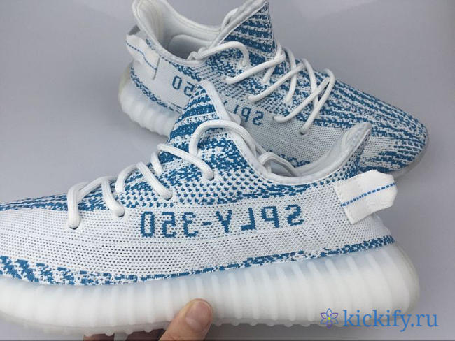 Adidas Yeezy 350 Blue Zebra New Color Original - 1