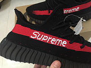 Adidas Yeezy Boost 350 Superme Black Red - 4