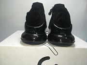 Nike Air Max 270 Flyknit Black White - 2