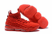 Nike LeBron 15 Ohio State PE Red Black - 5