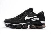 Off White X Nike Air Max 90 Black White 875695-008 - 1