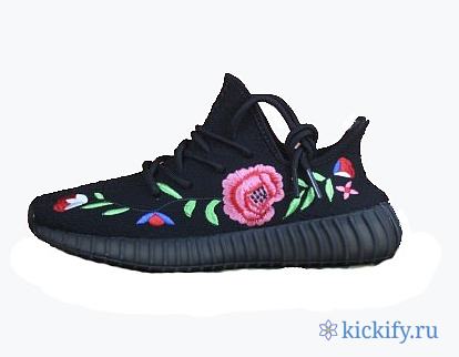 Adidas Yeezy Boost 350 V2 Custom Black Rose - 1