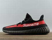 Adidas Yeezy Boost 350 Superme Black Red - 1