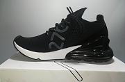 Nike Air Max 270 Flyknit Black White - 1