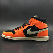 Nike Air Jordan 1 Mid Black Cone 554724-062 - 6