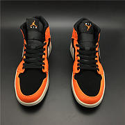 Nike Air Jordan 1 Mid Black Cone 554724-062 - 3