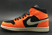Nike Air Jordan 1 Mid Black Cone 554724-062 - 1