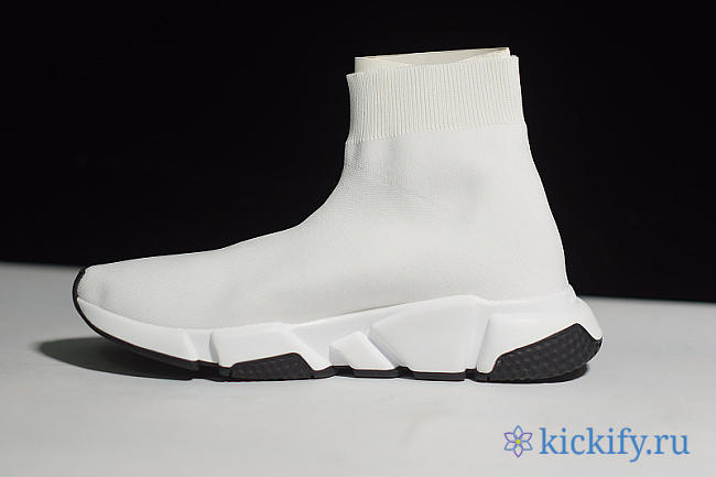 Baliciaga Speed Stretch-knit Mid Sneakers 494371 W 05G09000 - 1