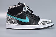 Nike Air Jordan 1 Retro High Black Crack 838850-013 - 3