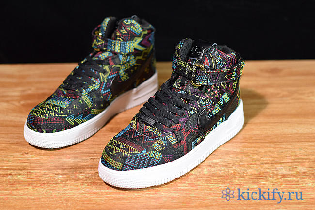 NIKE AIR FORCE 1 HIGH BHM QS 836227 001 - 1