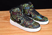 NIKE AIR FORCE 1 HIGH BHM QS 836227 001 - 2