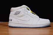 Nike Air Jordan 1 Mid Pure White BQ6578-100 - 4