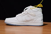 Nike Air Jordan 1 Mid Pure White BQ6578-100 - 2