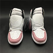 Nike Air Jordan 1 Retro High OG White Pink Black 555086 688 - 3