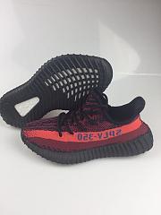 Adidas Yeezy Boost 350 V2 Black Wine red zebra - 2