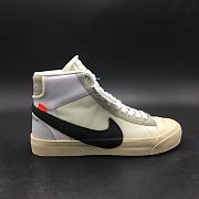 Off White-Nike Blazer Mid Grim Reaper AA3832-100 - 4