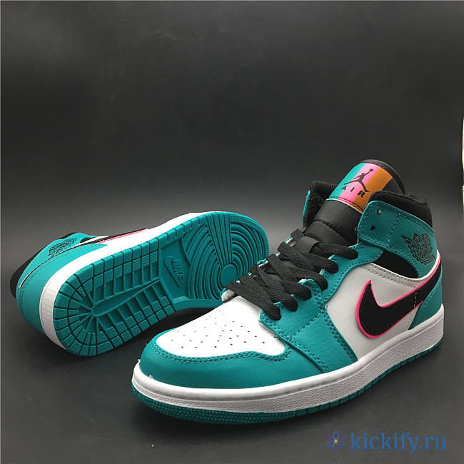 Nike Air Jordan 1 Mid South Beach 852542-306 - 1