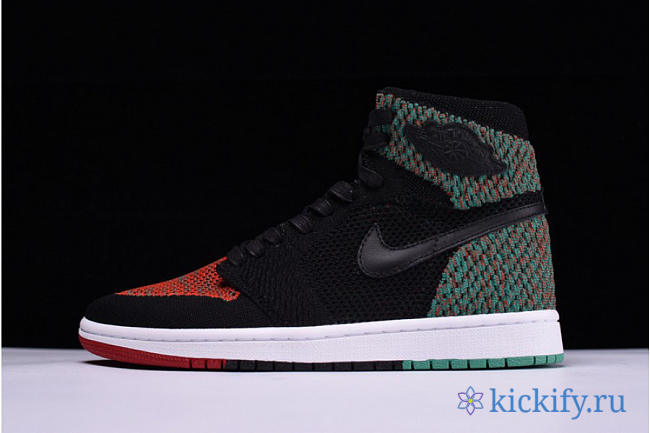 Nike Air Jordan 1 Retro High Flyknit Black History Month AA2426-026 - 1