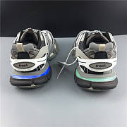 Baliciaga SNEAKER TESS.S.GOMMA BLANC GRIS  - 2