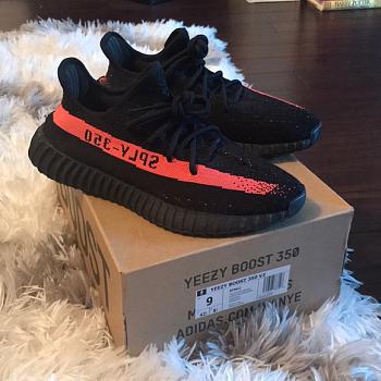 Adidas Yeezy Boost 350 V2 Core Black Red BY9612