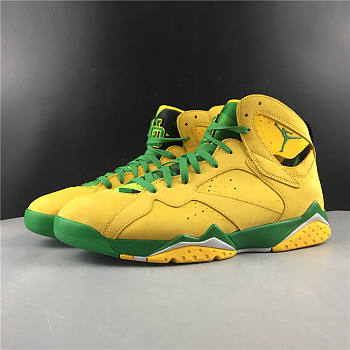 Jordan's 7 generation of yellow and green 