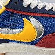 Acai x Nike LVD Waffle Daybreak blue, red and yellow BV0073 400 - 4