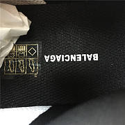 Baliciaga Triple S makes Old Orange White Black clear Crystal  - 5