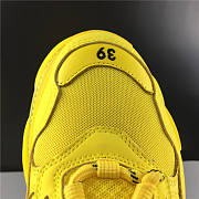 Baliciaga Triple S makes Old Yellow clear Crystal  - 6