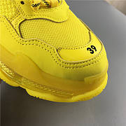 Baliciaga Triple S makes Old Yellow clear Crystal  - 2